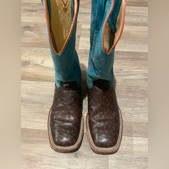 Youth Size 6 Anderson Bean Cowboy Boots - Picture 1 of 5